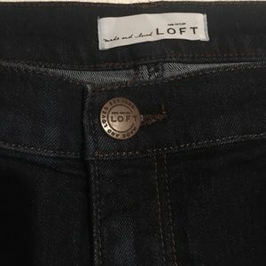 Loft Jeans - Modern High Waist Skinny Ankle